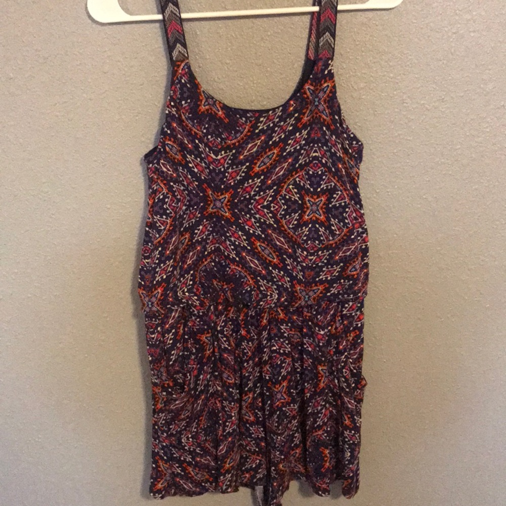 Xhilaration colorful romper